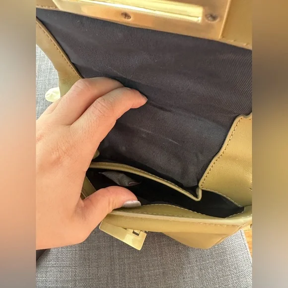 Zac Zac Posen Mini Arthette Beaded Leather Shoulder Bag with Dust Bag - Picture 7 of 8